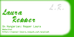 laura repper business card